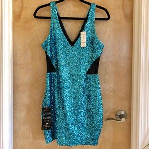 bebe Dresses - bebe Sequin Dress bebe Dresses - bebe Sequin Dress